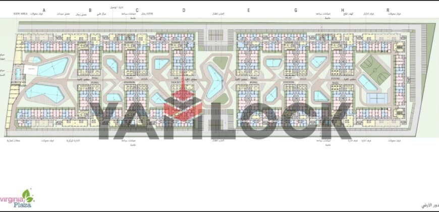 للبيع بدون تشطيب شاليه 65 م² – إطلالة لاجون في الساحل الشمالي – مرسي مطروح