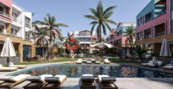 للبيع بدون تشطيب شاليه 65 م² – إطلالة لاجون في الساحل الشمالي – مرسي مطروح