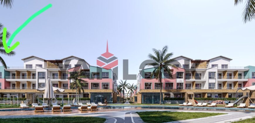 للبيع بدون تشطيب شاليه 65 م² – إطلالة لاجون في الساحل الشمالي – مرسي مطروح