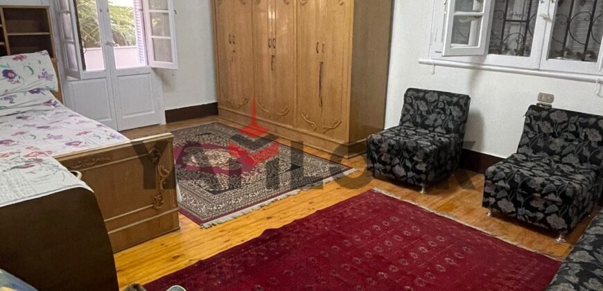 شقة 200 م² للايجار مفروش في شارع عمر طوسون اول احمد عرابى المهندسين