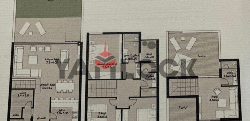 فيلا 248 م² للبيع بكمبوند البروج مباشرة علي طريق مصر الاسماعيليه