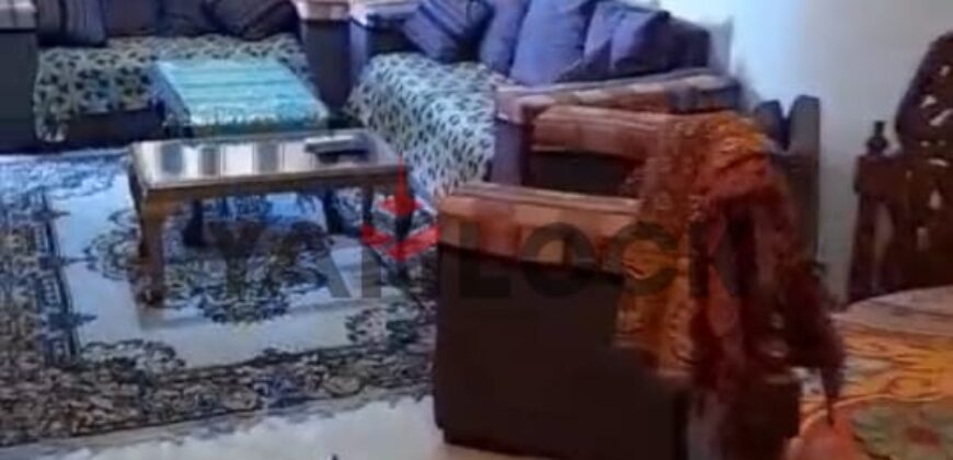 شقة مفروشه 102 م² للبيع فوق بنك القاهرة امام بوابة حدائق المنتزه – الاسكندرية