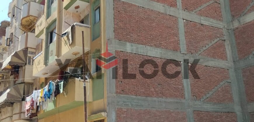 مبنى سكني 110 م² للبيع في القابوطى القديم بجوار كوبري السيارات النقل – بورسعيد