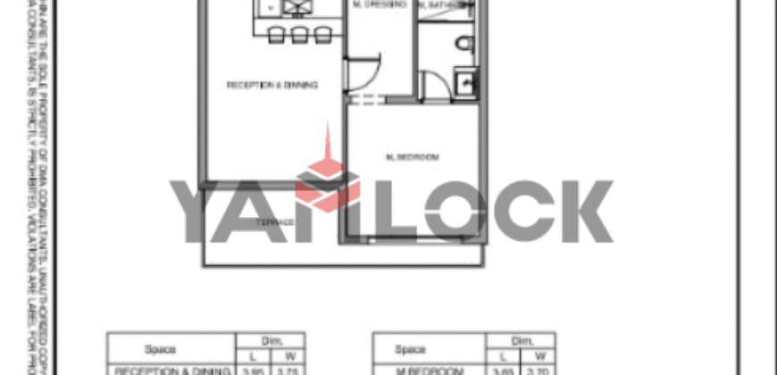 شقة 75 م² للبيع بمشروع جريان – الشيخ زايد
