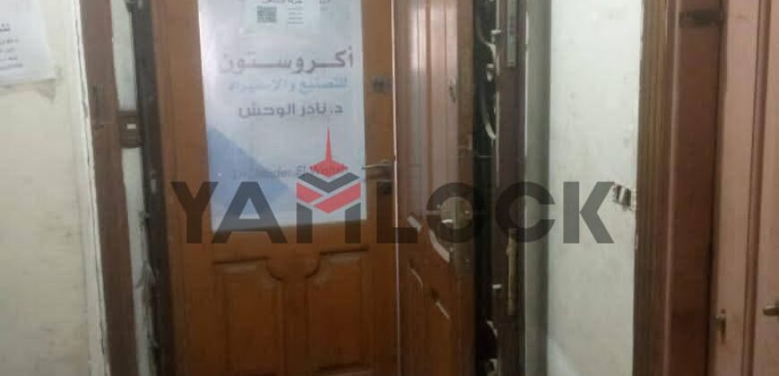 للبيع شقة 165م في قلب رمسيس – موقع نادر , 9 شارع التعاون – خلف قسم الأزبكية – أمام التوحيد والنور