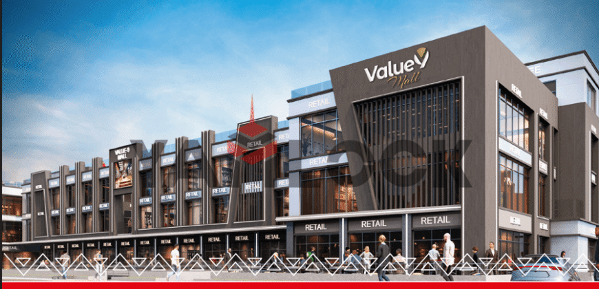 مبنى إداري 46 م² للبيع نصف تشطيب – إطلالة شارع الرئيسي في العبور