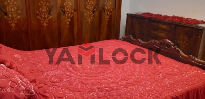 شقة 100 م² للايجار مفروش علي طريق الجيش عمارة مطعم مهراجا الهندى – الاسكندرية