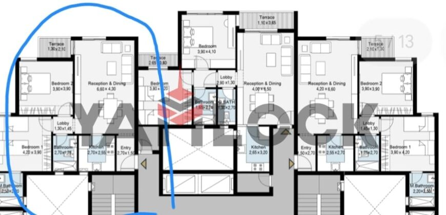 شقة 113 م² للبيع في المستقبل سيتي عمارة 101