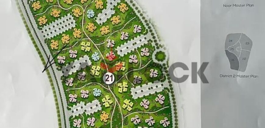 شقة 119 م² للبيع في مدينة النور – العاصمة الادارية