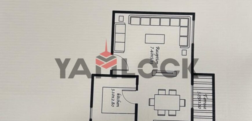 شقة 128 م² للبيع في نايل بوليفارد علي طريق السويس