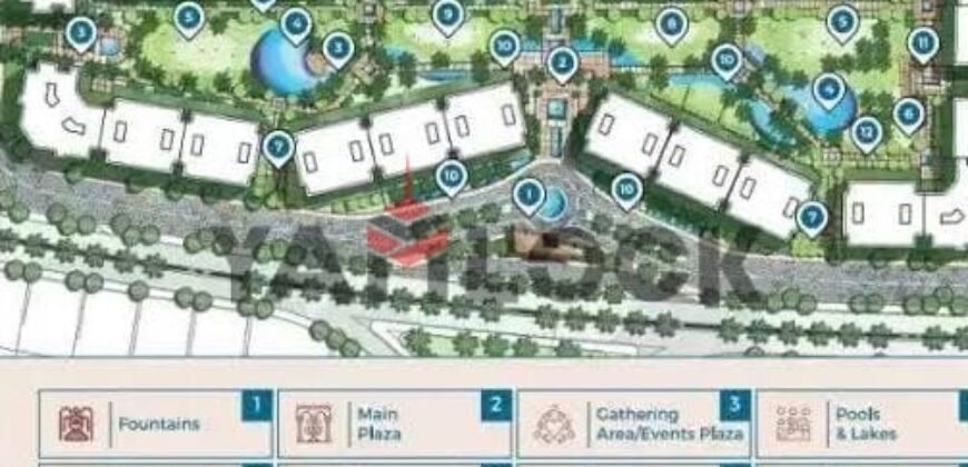 شقة 128 م² للبيع في نايل بوليفارد علي طريق السويس