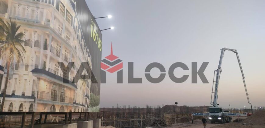 شقة 128 م² للبيع في نايل بوليفارد علي طريق السويس