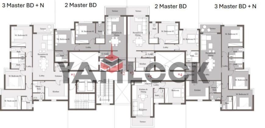 شقة 63 م² للبيع في جريان – الشيج زايد