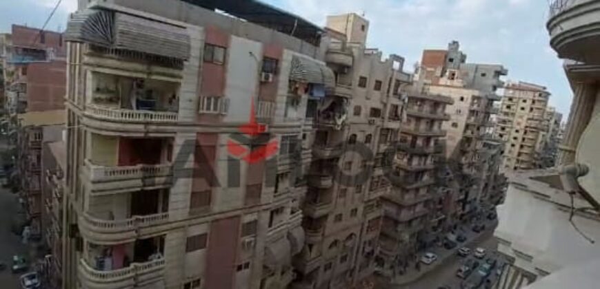 شقة 190 م² للبيع في شارع الاديب من ش سامية الجمل – المنصوره