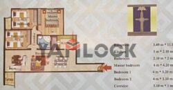 شقة 135 م² للبيع في كمبوند اليكس واى – ميامي الجديدة