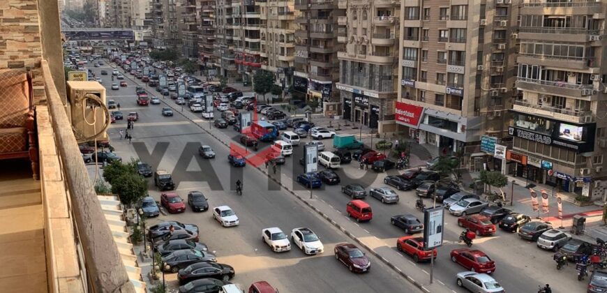 شقة 250 م² للبيع علي مكرم عبيد الرئيسي – مدينة نصر