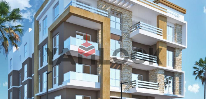 شقة 185 م² للبيع نصف تشطيب في النرجس الجديده