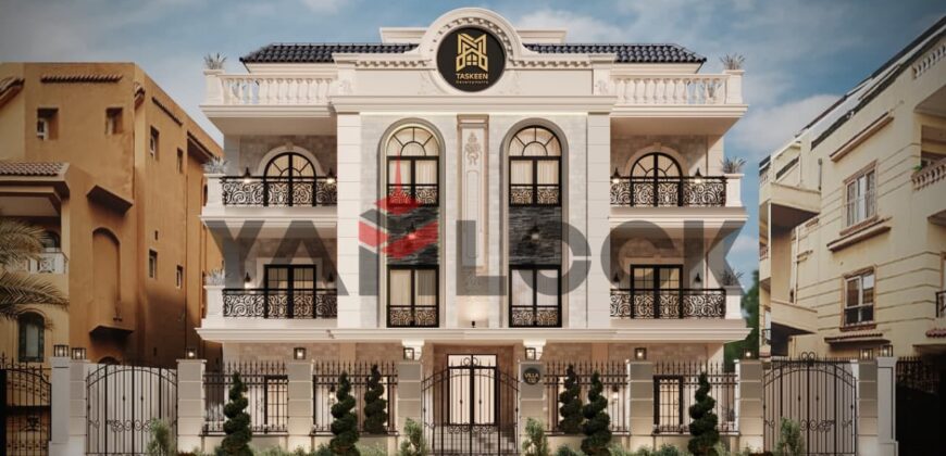 شقة 220 م² للبيع في فيلات البنفسج – التجمع الاول