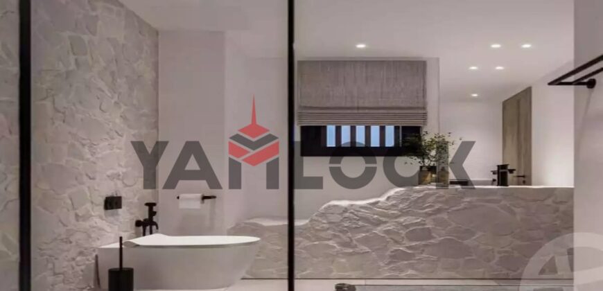 شاليه 103 م² للبيع في هاسيندا ووترز بالم هيلز رأس الحكمة الساحل الشمالي