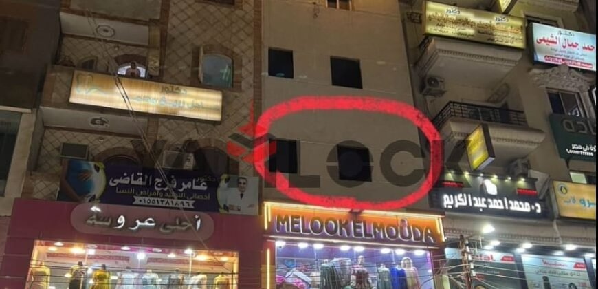 عيادة 90 م² للبيع بدون تشطيب في ميدان الزراعيين العمومى – بني سويف