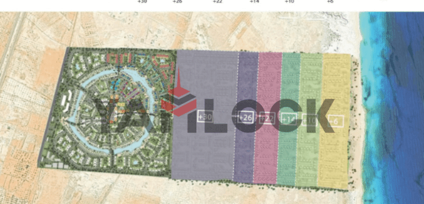 فيلا – تاون هاوس 169 م² للبيع في الساحل الشمالي رقم الوحده ST-I3-005C