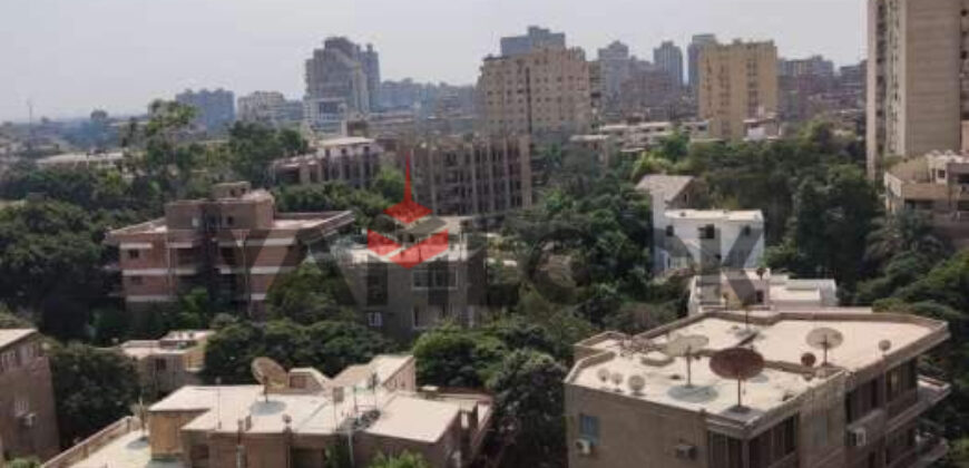 شقة 175 م² للبيع تشطيب سوبر لوكس – إطلالة حديقة في معادي – القاهرة