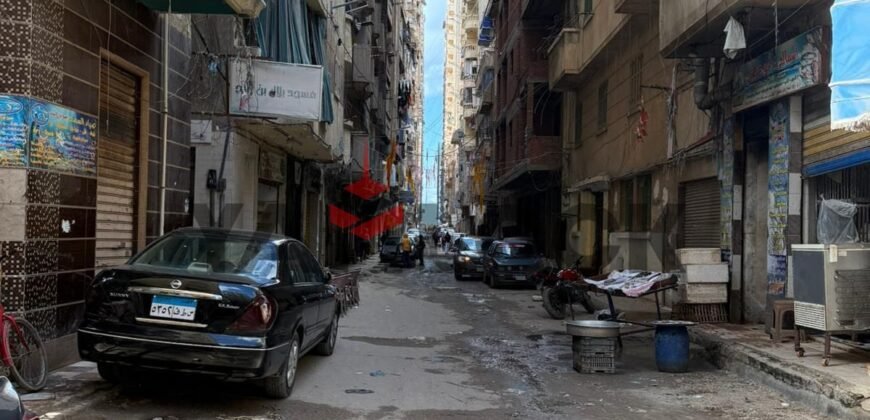 شقة 90 م² للبيع في شارع 39 متفرع من خالدبن الوليد – الاسكندرية