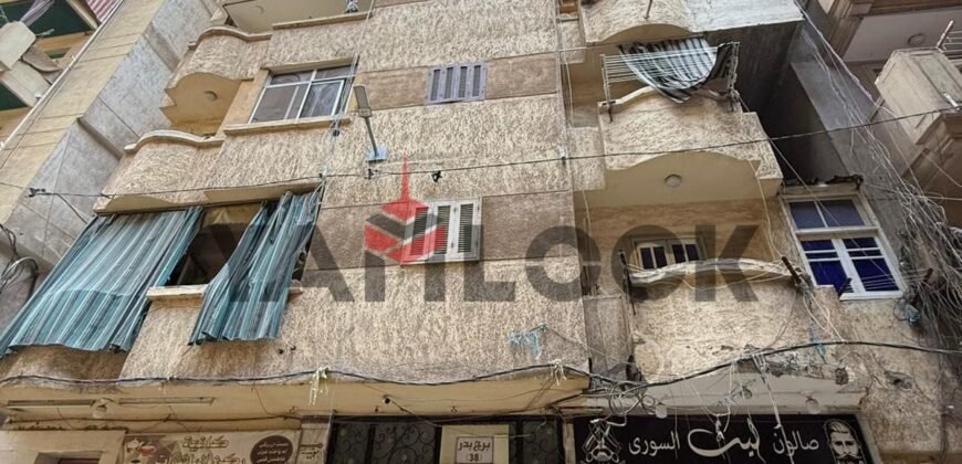 شقة 90 م² للبيع في شارع 39 متفرع من خالدبن الوليد – الاسكندرية