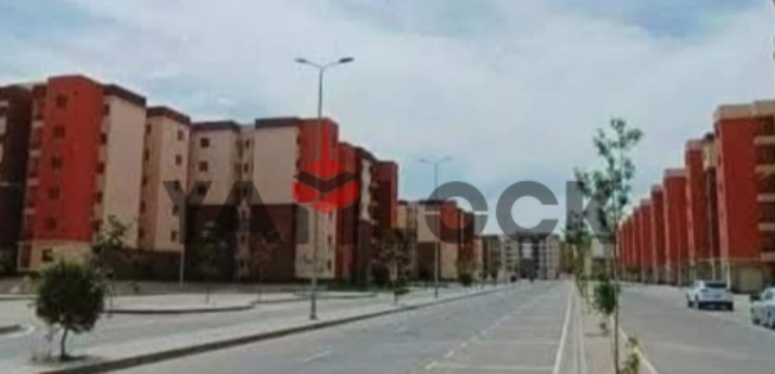 شقة 109 م² للبيع بمشروع روضة العبور بجوار الحي التاسع واستاد السلام