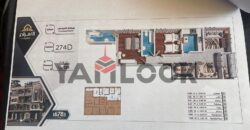 شقة 131 م² للبيع في قطعه D 274 النرجس الجديدة – القاهرة الجديدة