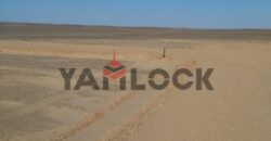 أرض 200 فدان للبيع في طريق ٦ اكتوبر الواحات البحرية من نزلة الاقليمى