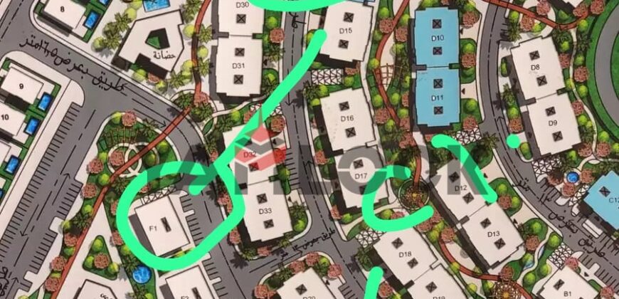 شقة 260 م² للبيع في كمبوند اعضاء هيئة تدريس جامعة الازهر – العاصمة الادارية