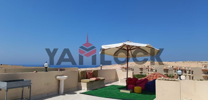 شاليه بروف 127 م² للبيع في قرية كورال هيلز – الساحل الشمالي