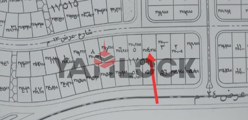 أرض 350 م² للبيع في الحي 17 مجاورة 5 – العبور