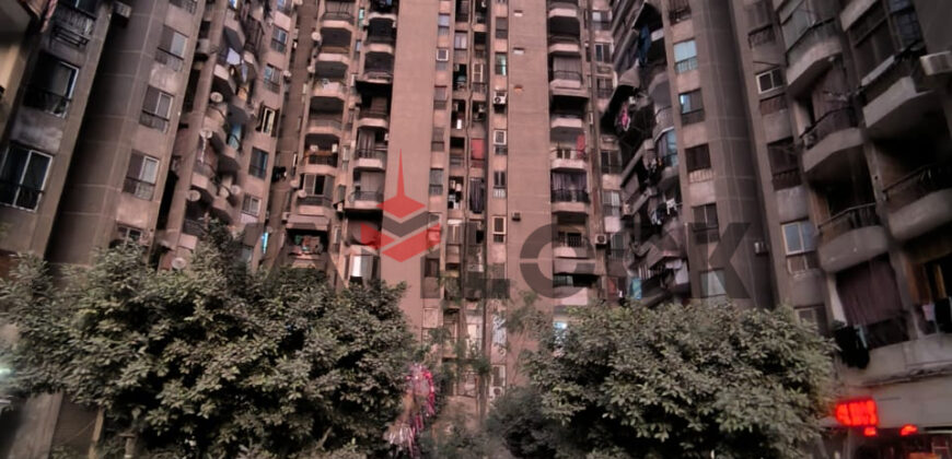 شقة 124 م² للبيع في 325 شارع ترعة الزمر ابراج بنك مصر العمرانية الغربية