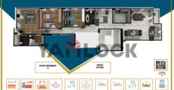 شقة 205 م² للبيع في اللوتس الشماليه (الجديده)