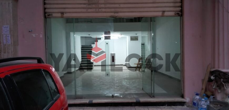 محل تجاري دورين 90 م² للبيع في شارع 56 بحري عبد الناصر- ميامي
