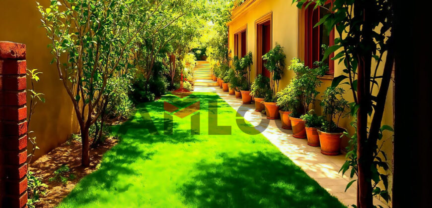 دوبلكس بجاردن داخل ڤيلا 420 م² للبيع في الحى الخامس أمام z park و أوبرا سيتى – الشيخ زايد