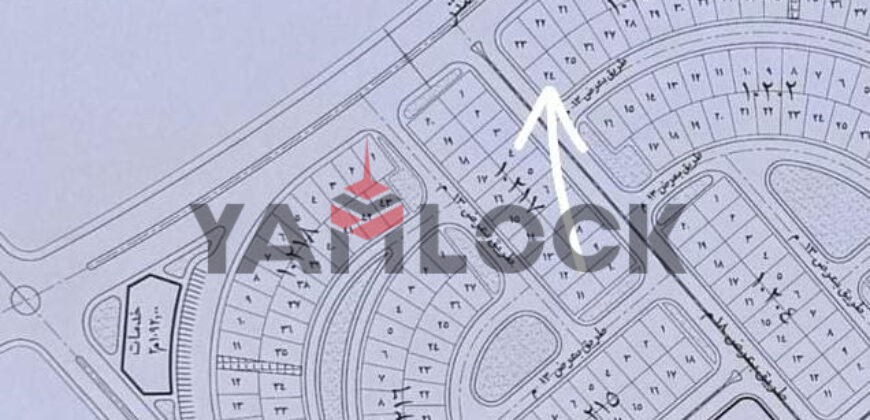 أرض 209 م² للبيع في العبور الجديده مجاوره 2 الحى 10 القطعه رقم 24