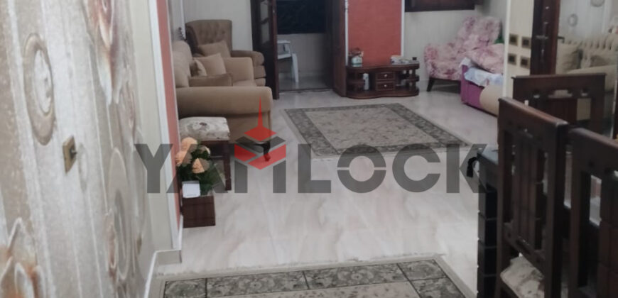 شقة 110 م² للبيع فى زيزنيا شارع مترو ماركت ترى البحر وطريق ابو قير – الاسكندرية