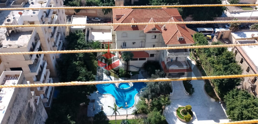 شقة 110 م² للبيع فى زيزنيا شارع مترو ماركت ترى البحر وطريق ابو قير – الاسكندرية