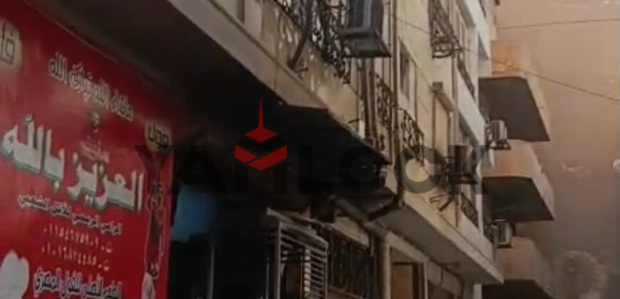 شقة 200 م² للبيع في شارع العزيز بالله جسر السويس