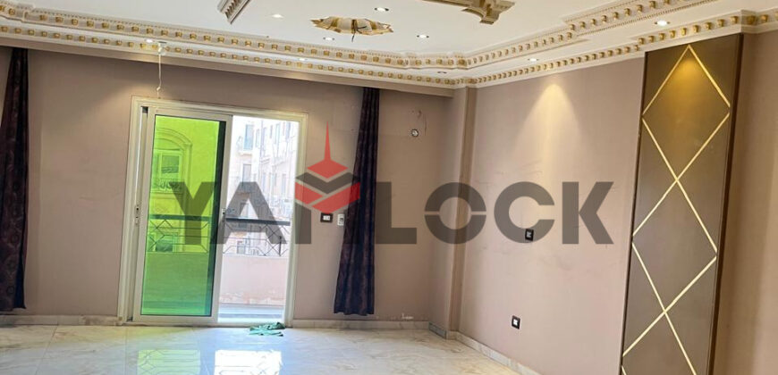 شقة 175 م² للبيع تشطيب سوبر لوكس – إطلالة حديقة في البنفسج عمارات القاهرة الجديدة