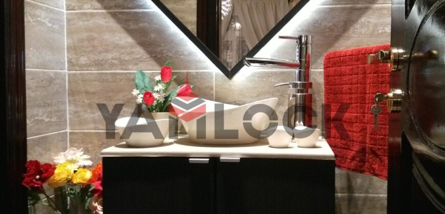 شقة فندقي 200 م² للبيع تشطيب ألترا لوكس – إطلالة حديقة في القاهرة الجديدة – القاهرة