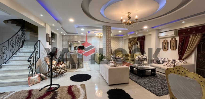 دوبلكس بيزمنت وارضي خلفي جانبي 440 م² للبيع تشطيب سوبر لوكس وحديقة ١٤٠ م في الشروق – القاهرة