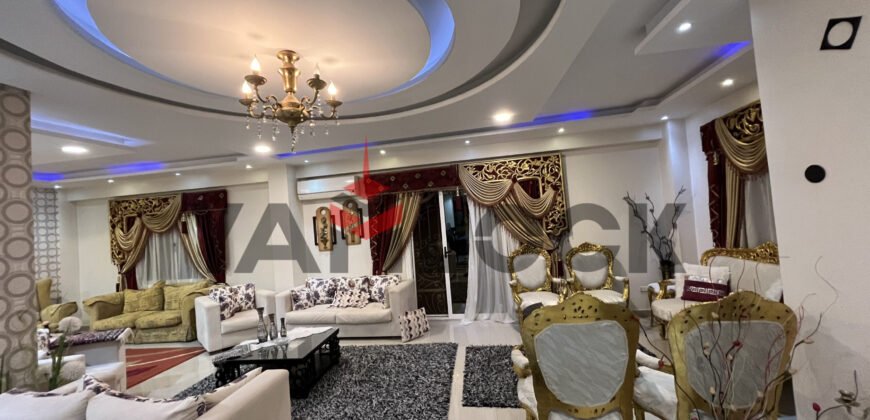 دوبلكس بيزمنت وارضي خلفي جانبي 440 م² للبيع تشطيب سوبر لوكس وحديقة ١٤٠ م في الشروق – القاهرة