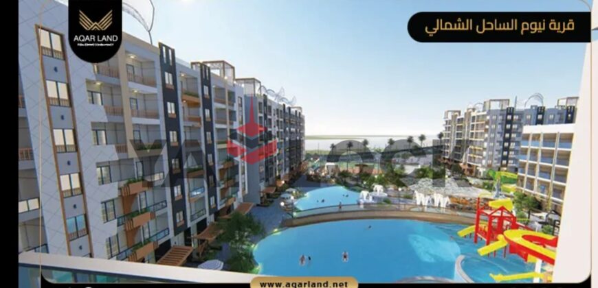 شاليه 85 م² للبيع بمنتجع نيوم الساحل الشمالي الكيلو 78