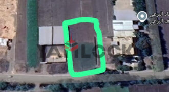 أرض 9 قيراط تعادل 1575 م² للبيع اول طريق السنطه/ مسهله – الغربية