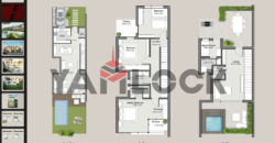 فيلا تاون هاوس 240 م² للبيع بكمبوند THE MEDIAN EGYGAB