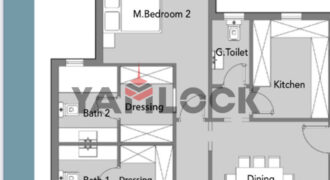 شقة 127 م² للبيع في بادية بالم هيلز – اكتوبر